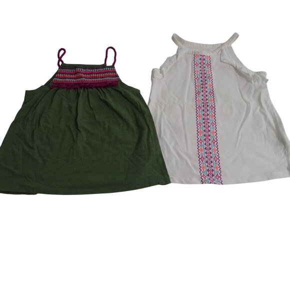 Lot of 7 The Childrens Place Girls Size S 5 6 Tank Tops T-Shirt - Picture 6 of 9